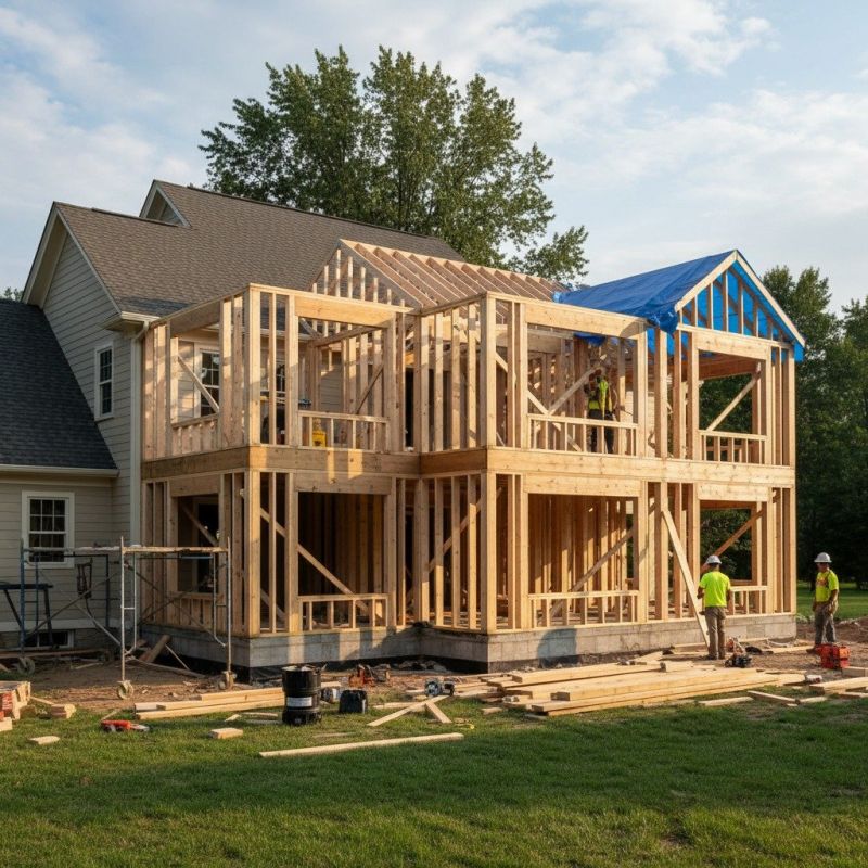 Home Expansion Framing
